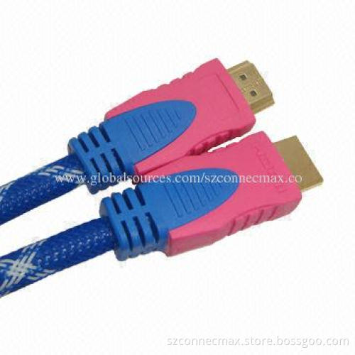 1.4V Gold-plated High-speed Dual Molded HDMI Cable
